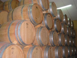 Barricas de Nuestra Bodega